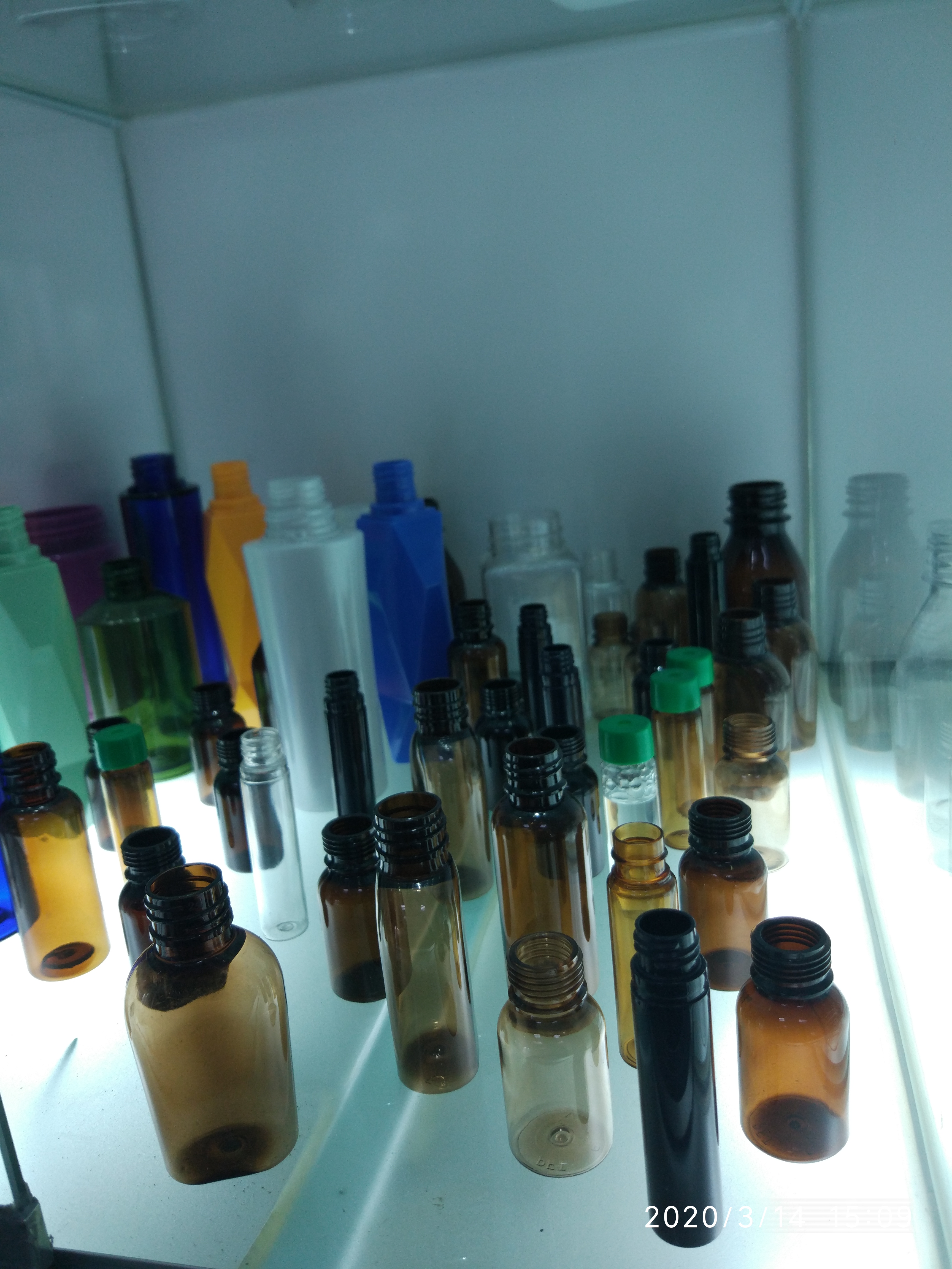 单级小型 100 毫升药品容器 ISBM 机